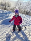 Loves to Snowshoe! 